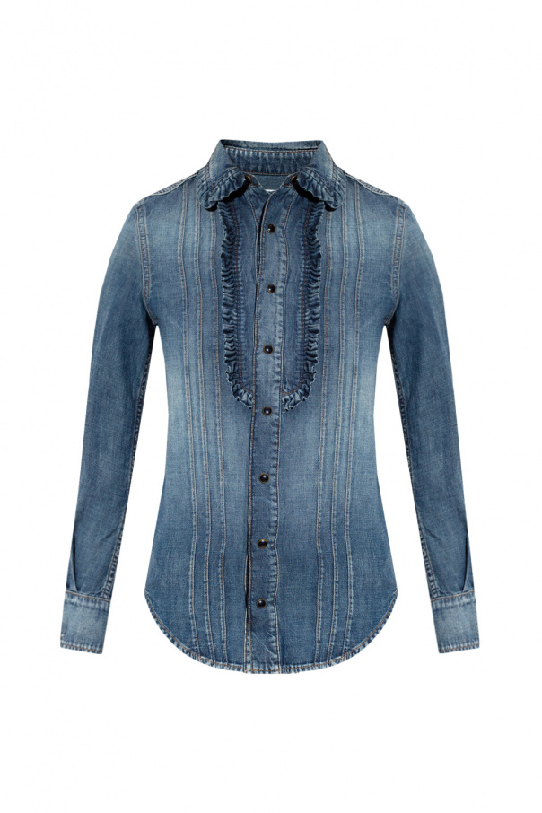 Yves saint discount laurent denim shirt